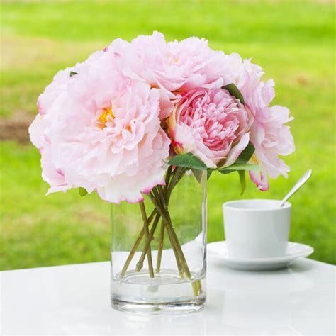 Primrue Peony Floral Arrangement And Centerpieces Wayfair