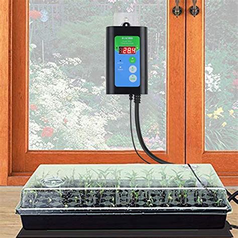 Zacro Digital Heat Mat Thermostat Temperature Controller For Seed Germination Reptiles 41 108