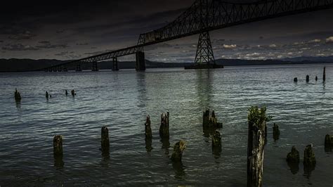 Puentes Astoria Megler Bridge Fondo De Pantalla Hd Wallpaperbetter