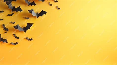 Premium Photo | Halloween bats background in pastel colors