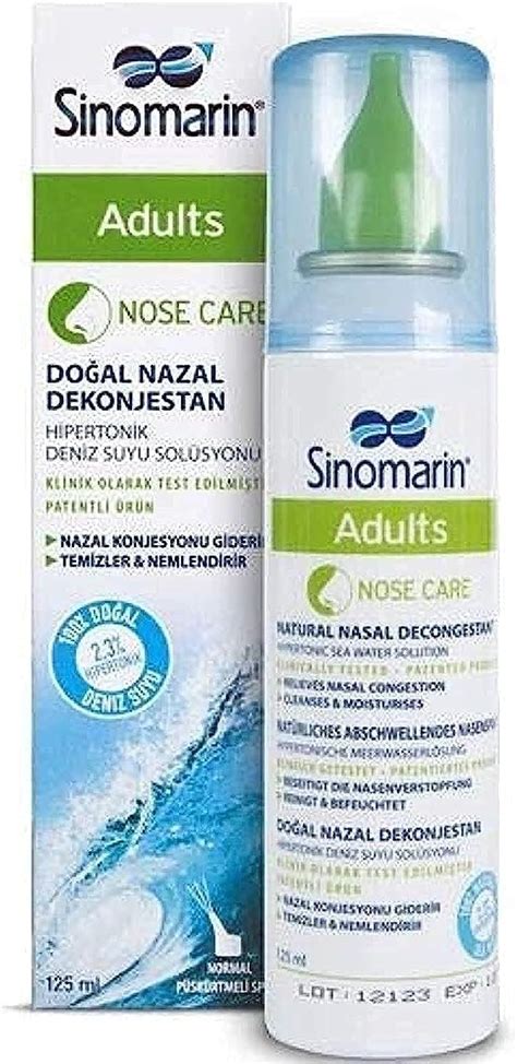 Sinomarin Adults Nasal Decongestant Spray Ml Buy Online At