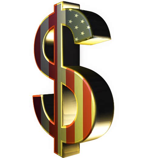 3d Dollar Sign Png