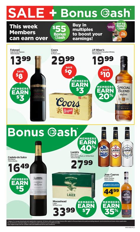 Calgary Co Op Liquor Flyer February To