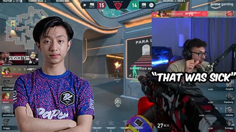 Sen Tarik Reacts To Prx F0rsaken Solo Handedly Destroying Edg To Close