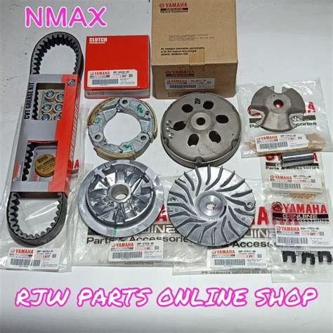 Jual Paket CVT VANBELT KIT PRIMARY FIX PULLEY MANGKOK KAMPAS GANDA NMAX