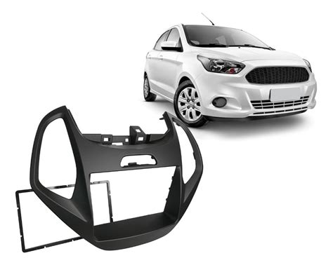 Moldura Din Multim Dia Painel Ford Ka Preto