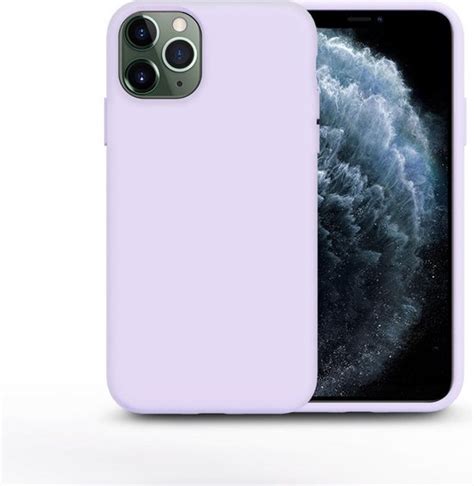 Nano Silicone Back Hoesje Geschikt Voor IPhone 11 Pro Max Lila Bol