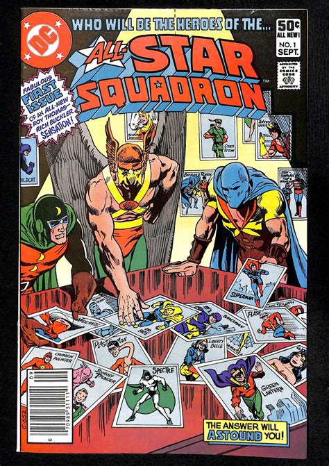 All Star Squadron 1 1981 Comic Books Bronze Age DC Comics