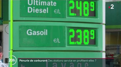 P Nurie De Carburant Des Stations Service En Profiteraient Elles Pour