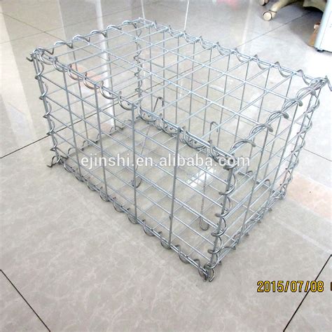 China Ce Mark X X Cm Foldable Metal Wire Store Gabion Box Factory