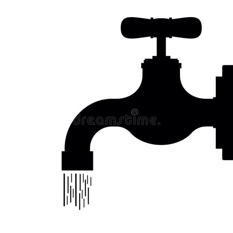 Water Tap Icon Vector Stock Vector Illustration Of Icon