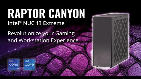 Intel Nuc Extreme Raptor Canyon Overview Youtube