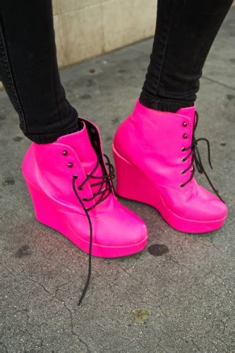 Hot Pink Shoes Hot Pink Shoes Hot Pink Wedges Pink Shoes