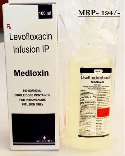 Levofloxacin Infusion 100ml For Hospital At 194 Box In Panchkula