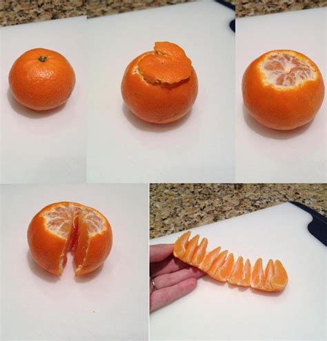 MyFridgeFood - Peel an Orange in a Cool Way