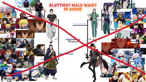 Sluttiest Male Waist In Anime Bracket Bracketfights