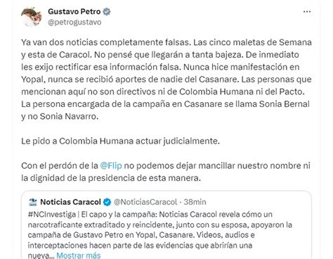 “petro Al Desnudo” Estas Son Las Reacciones Al Presunto Apoyo De Un