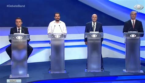 Assista Ao Debate Da Band Entre Os Candidatos Presid Ncia