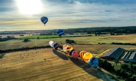 Vildt Syn Kig Op Til Dm I Ballonflyvning