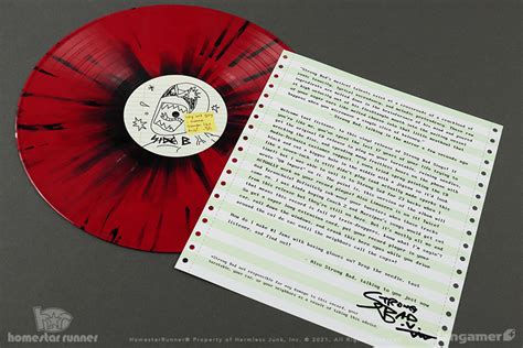 Homestar Runner - Strong Bad Sings (and Other Type Hits) Vinyl - Fangamer