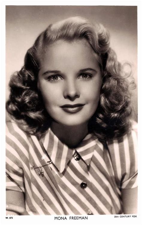 Mona Freeman Mona Freeman Hollywood Classic Film Stars