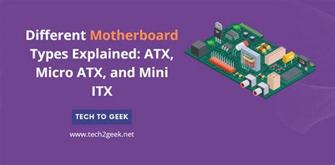 Different Motherboard Types Explained Atx Micro Atx And Mini Itx