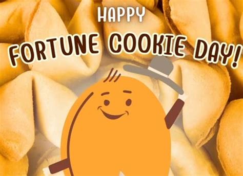 Good Luck On Fortune Cookie Day Free National Fortune Cookie Day