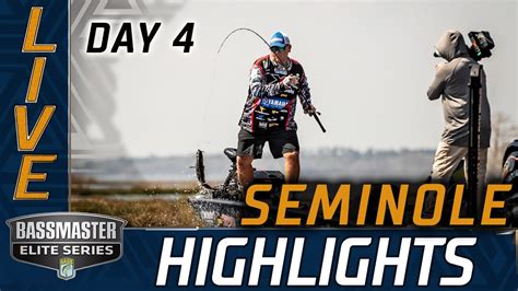 Bassmaster Highlights Day 4 Action At Seminole Bassmaster Elite