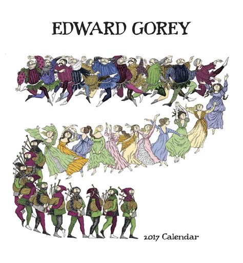 Edward Gorey Calendar Weekend Beryle Juditha