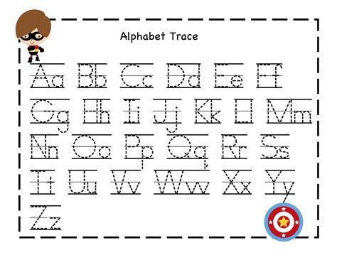 Pre-K Alphabet Worksheets Printable | AlphabetWorksheetsFree.com