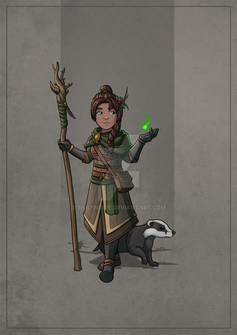 Gnome Druid By Silkynoire On Deviantart