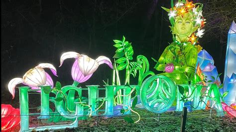 Lightopia Heaton Park Manchester 2023 Youtube