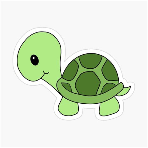 Aesthetic Turtle Sticker By Ellencarney13 In 2021 Stickers Vinyl