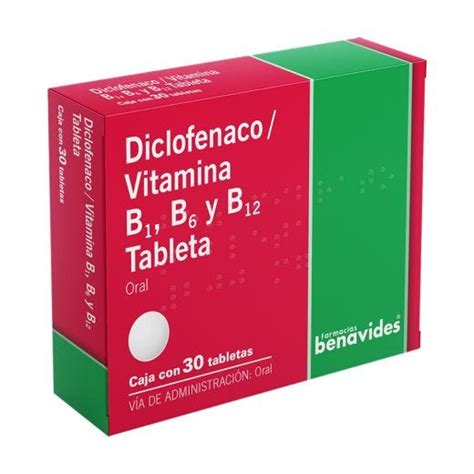 Almus Diclofenaco Complejo B Tabletas