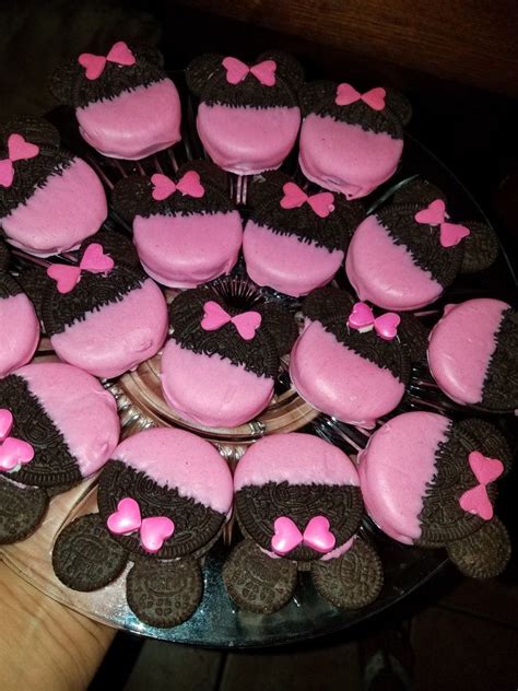 Minnie Mouse Oreo Cookies Minnie Mouse Baby Shower Minnie Mouse Oreo