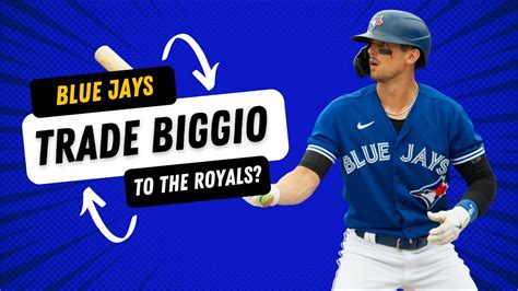 CAVAN BIGGIO TRADE To Kansas City Royals Blue Jays Royals Trade MLB