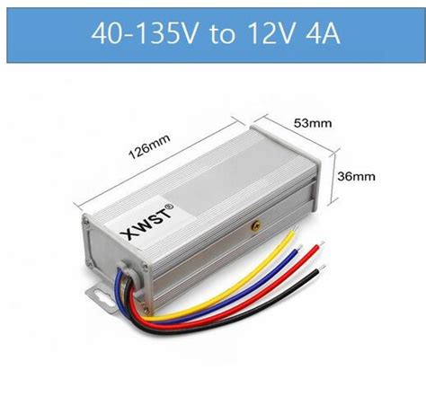 XWST Isolated DC DC Converter 40 135V 48V 60V 72V 90V 110V 120V To 12V