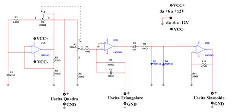 GENERATORE DI FORME D ONDA NE555