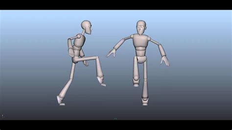 Walk cycle 3d animation - YouTube