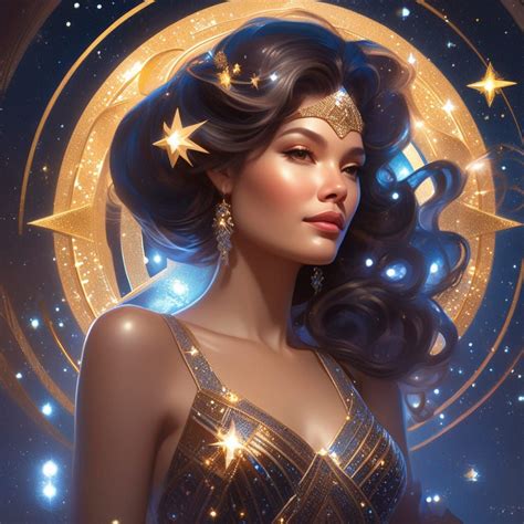 Beautiful Star Goddess Ai Generated Artwork Nightcafe Creator