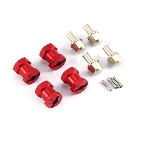 Pcs Aluminum Mm Hex Wheel Hub Drive Adaptor Mm