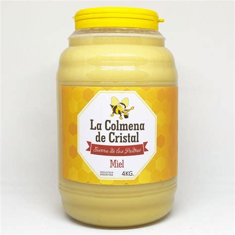 Miel Natural Pura Cremosa 4kg. – La colmena de cristal