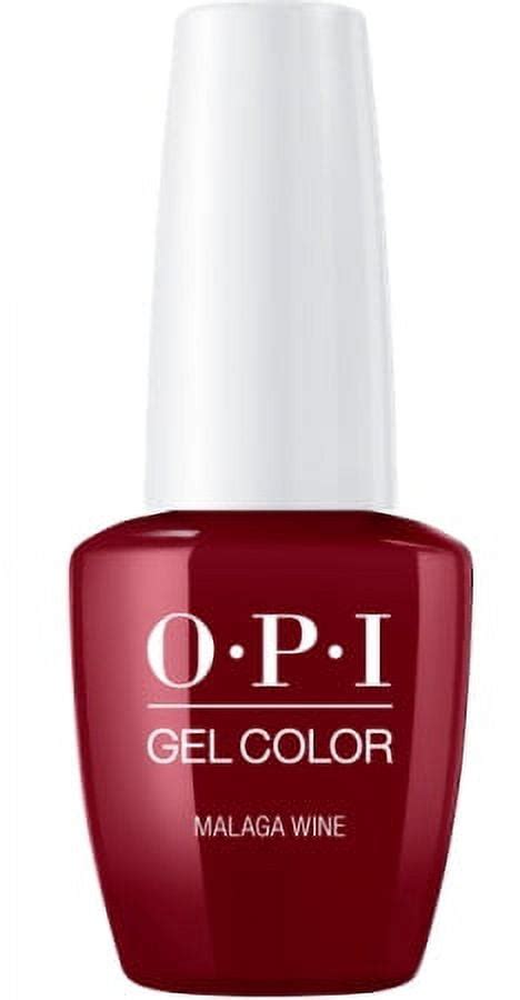 OPI GelColor Gel Nail Polish Malaga Wine 0 5 Fl Oz Walmart