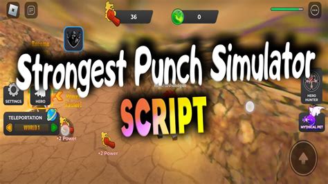 Strongest Punch Simulator Script Auto Punch Youtube