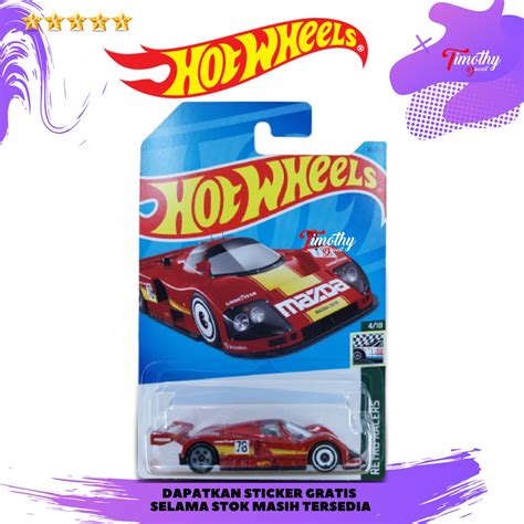 Jual Hot Wheels Mazda 787B Merah Retro Racers Merah Rally Angka 78 Shopee Indonesia