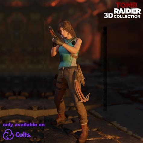 Fichier STL Lara Croft Tomb Raider 3D COLLECTION Plan Imprimable En