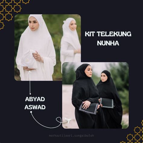 KIT TELEKUNG NUNHA SET UMRAH HAJI LENGKAP MARKAZ TIJAARI NUNHA PLUS