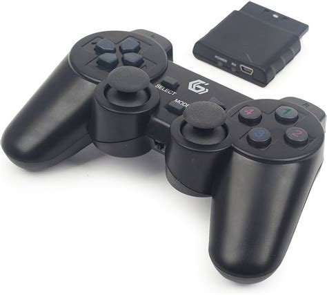 Gembird Jpd Wdv Kabelloses Gamepad Mit Vibration Ps Ps Pc Schwarz