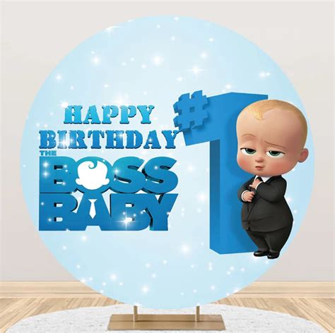 Boss Baby Personalized Backdrop For Kids Birthday Flex Banner Lupon