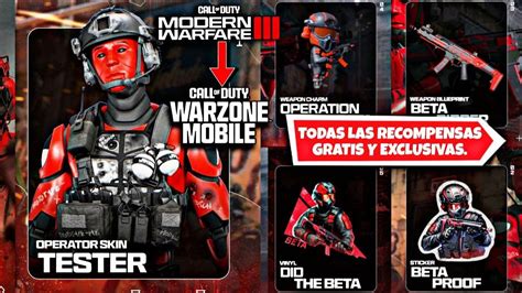 WARZONE MOBILE NUEVA INFO Y RECOMPENSAS GRATIS EXCLUSIVAS POR JUGAR LA